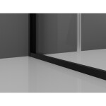 MEXEN/S - Exo sprchový kout skládací dveře 85 x 80, transparent, černá 816-085-080-70-00