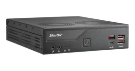 Shuttle XPC slim DB860 černá / Barebone / LGA1851 / Intel B860 / 2x SO-DIMM DDR5 / M.2 NVMe + SATA / 2x LAN (DB860)