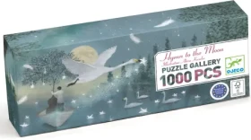 DJECO Panoramatické puzzle Óda na Měsíc