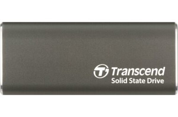 Transcend ESD265C Externí SSD 2TB šedá / USB-C 3.2 / R: 1050MBs / W: 950MBs (TS2TESD265C)