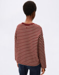 Armedangels Frankaa Maarlen Stripe 3677 velvet red-honey reed S