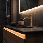 REA - Umyvadlová baterie Rivo Brush Gold REA-B6533