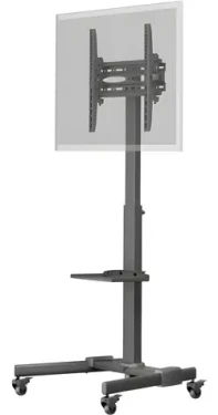 Goobay 59507 TV Presentation Stand Basic L černá / TV stojan / podlahový / nastavitelný (59507)