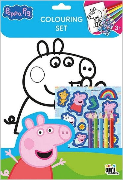 Prasátko Peppa - Omalovánkový set