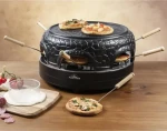 Bestron APD600Z černá / Pec na pizzu / 910 W / keramická kupole / pro 6 osob (APD600Z)