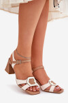 Sandály na podpatku model 210692 Step in style 39
