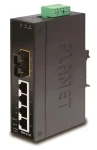 Planet ISW-511TS15 / Switch průmyslový / 4x 10/100 RJ-45 / 1x 100FX SM 15km / DIN / IP30 / -40 až 75 °C (ISW-511TS15)