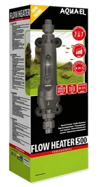 AQUAEL Topítko Flow Heater 2.0 / 500 W / Pro akvárium 300–1000 l / Rozsah 20–33 °C / Přesnost ±0,5 °C (851-338608)