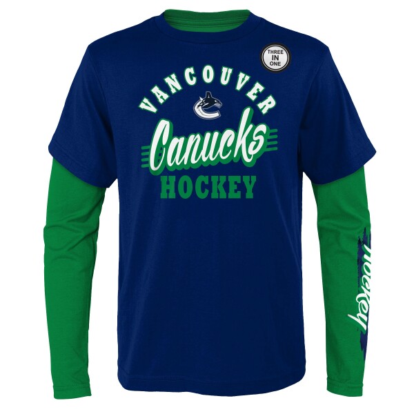 Outerstuff Dětské tričko Vancouver Canucks NHL Advantage 3-in-1 Combo Shirt Set