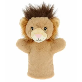 Keel Toys Keeleco Lev eko plyšový maňásek na ruku