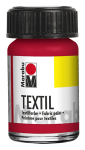 Barva na textil Marabu Textil 15 ml - červená třešeň 031