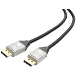 Digitus kabelový adaptér DisplayPort DP - HDMI typu A M - M 1.0 m / s blokováním DP 1.2 HDMI 2.0 / 4K / 60Hz / CE / bl (AK-340303-010-S)