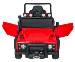 Mamido Dětské elektrické autíčko Land Rover Defender 110 SVX Concept červené