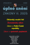 Aktualizace II/2 2025 Občanský soudní řád, Živnostenský zákon, Zákon o Policii České republiky, Zákon o správních poplatcích