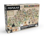 Puzzle - Mapa Slovenska 160 ks