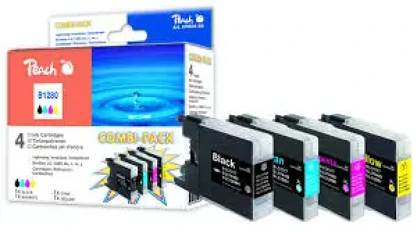 Peach alternativní cartridge Brother LC-123 / Brother DCP-J132DW / Combi Pack Plus (00317210)