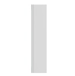 Erga Hana, zrcadlová galerka s LED osvětlením 60x70cm s integrovanou zásuvkou, bílá, ERG-V05-HANA-6070-WH