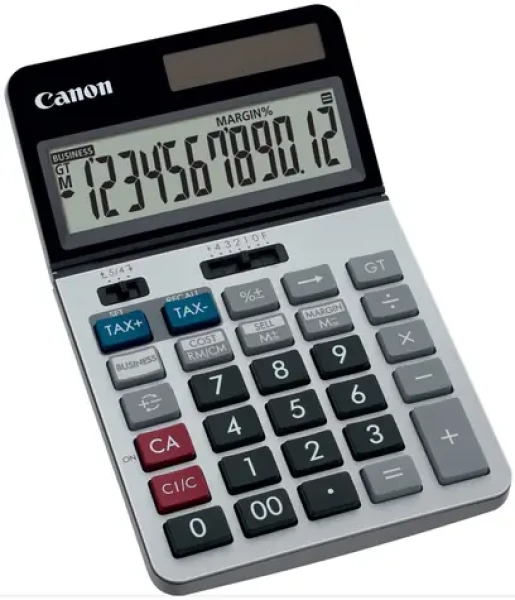 Canon KS-1220TSG / Kalkulačka / plastová / knoflíkové ovládání / baterie CR2016 (9405B001)
