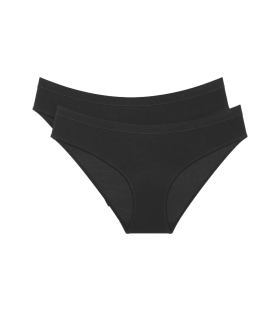 Dámské kalhotky Sense of Modal Tai 2P - BLACK - černé 0004 - TRIUMPH BLACK L