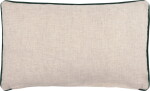 GREEN GATE Povlak na polštář s výšivkou Joelle White 30 × 50 cm, béžová barva, textil
