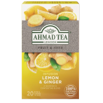 Ahmad Tea | Lemon & Ginger | 20 alu sáčků