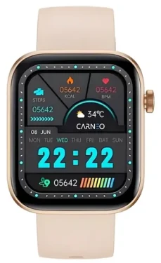 CARNEO Zenith HR+ zlatá / Chytré hodinky (8588009299950)