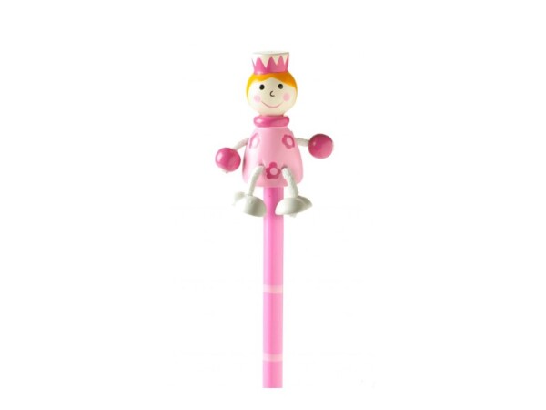 Orange Tree Toys Dřevěná tužka s postavičkou - Princezna (1ks)