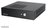 Akasa Cypher černá / PC skříň / Thin Mini-ITX / hliník / zdroj 120W / OEM (AK-ITX04M-12EU)
