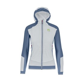 KARPOS W Alagna Plus Evo W Jacket, Bright White/Spring Lake velikost: S