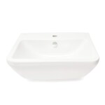 Umyvadlo VitrA Integra 55x45 cm otvor pro baterii uprostřed 7049-003-0001 7049-003-0001