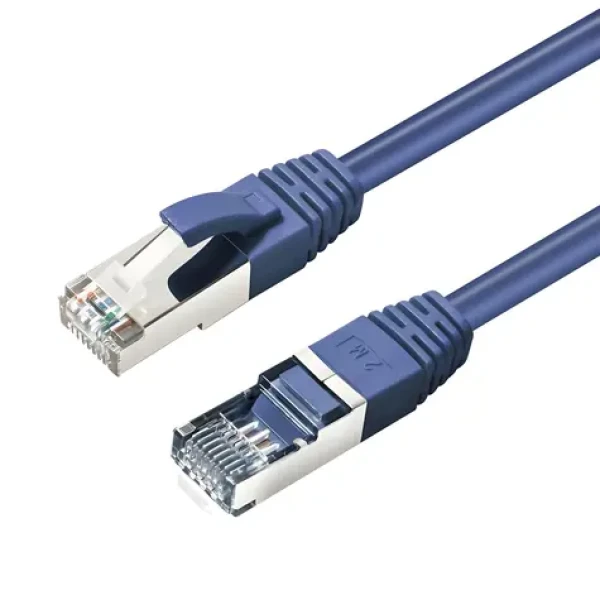 MicroConnect CAT6 S/FTP 0.15m modrá / Patch kabel / RJ-45 / LSZH (SSTP60015B)