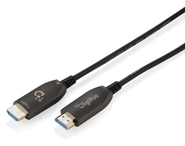 Digitus AK-330126-100-S / HDMI AOC optický kabel / UHD 8K 60Hz / 48 Gbit/s / HDMI 2.1 / 10 m (AK-330126-100-S)