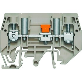 W-Series, Test-disconnect terminal, Rated cross-section: 6 mm&sup2;, Screw connection WTL 6/1 EN STB 1934820000 Tmavě béžová Weidmüller 50 ks