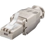 Intellinet 502344 Intellilnet 100ks Cat6 modulární zástrčky RJ45 UTP, 2-bodový žíla kontakty pro dráty 100 adaptér pro Beche 502344 krimpovací kontakt Počet