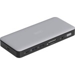 Hyper USB-C Univerzální dokovací stanice pro MacBook M1 / 2 x USB-C / 2 x HDMI / 2 x USB 3.0 / RJ45 / MicroSD / SD / pod (HDM1H-GL)