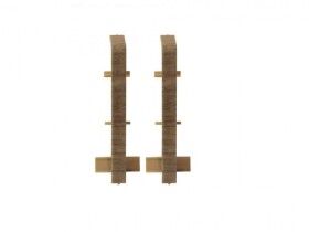 Spojka soklové lišty M60 – Golden/Canmore 451 (blistr 2 ks)