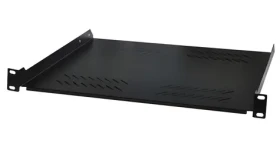 XtendLan 400mm černá / Police / univerzál / 1U / 25kg nosnost (CPOLIC1U40-B)