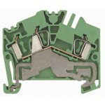 Weidmüller 1772090000-100 svorka ochranného vodiče pružinová svorka zelenožlutá 100 ks