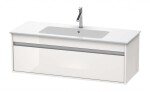 DURAVIT - Ketho Umyvadlová skříňka 41x120x48 cm, 1 zásuvka, lesklá bílá KT642102222
