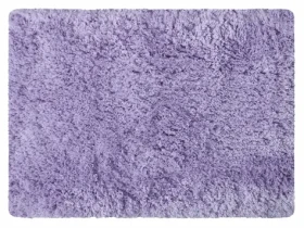 MSV MICROFIBER levandulová / Koupelnová předložka / 40 x 60 cm / mikrovlákno / protiskluzová