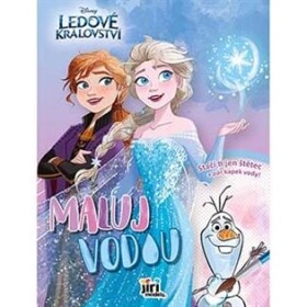 Ledové království Maluj vodou A4