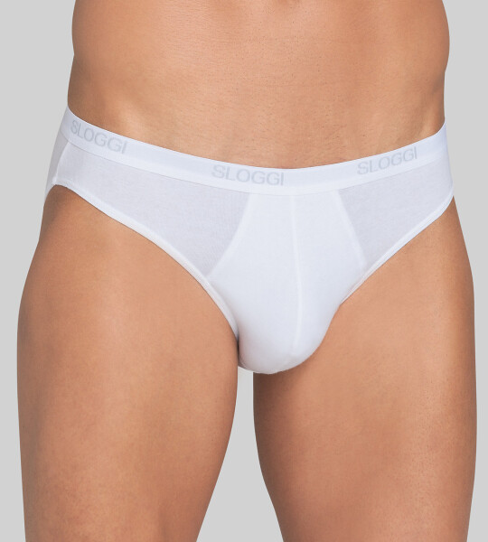Slipy Sloggi Men Basic Mini bílá (0003) 004