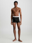 Pánské boxerky 3 Pack Trunks Cotton Stretch 0000U2662G001 černá - Calvin Klein XS