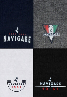 Boxerky Navigare 322 M-2XL námořnictvo XXL