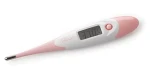 Alecto BC20 růžová / Digitální teploměr / Ohebná špička / Rektální měření / Ochranné pouzdro (BC20PK)