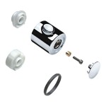 HANSGROHE - Náhradní díly Rukojeť pro termostatickou baterii Ecostat 1001 SL na stěnu, chrom 96618000