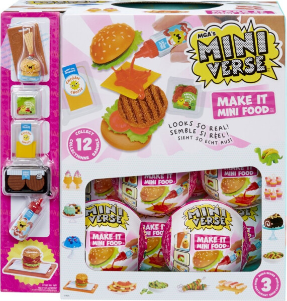 MGA's Miniverse – Mini Food Občerstvení, série 3A, PDQ - MGA