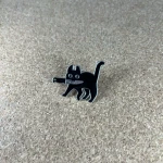 Pinarna.cz Černá kočička s nožem