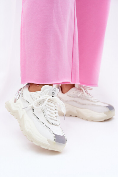 Dámské Sportovní Obuv Cross Jeans II2R4017C Bílé 38