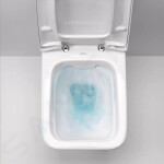 GEBERIT - iCon Závěsné WC, Rimfree, s KeraTect, bílá 201950600